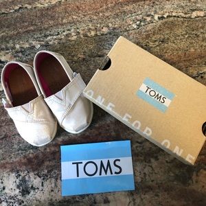 Toms Toddler Shimmer Shoes